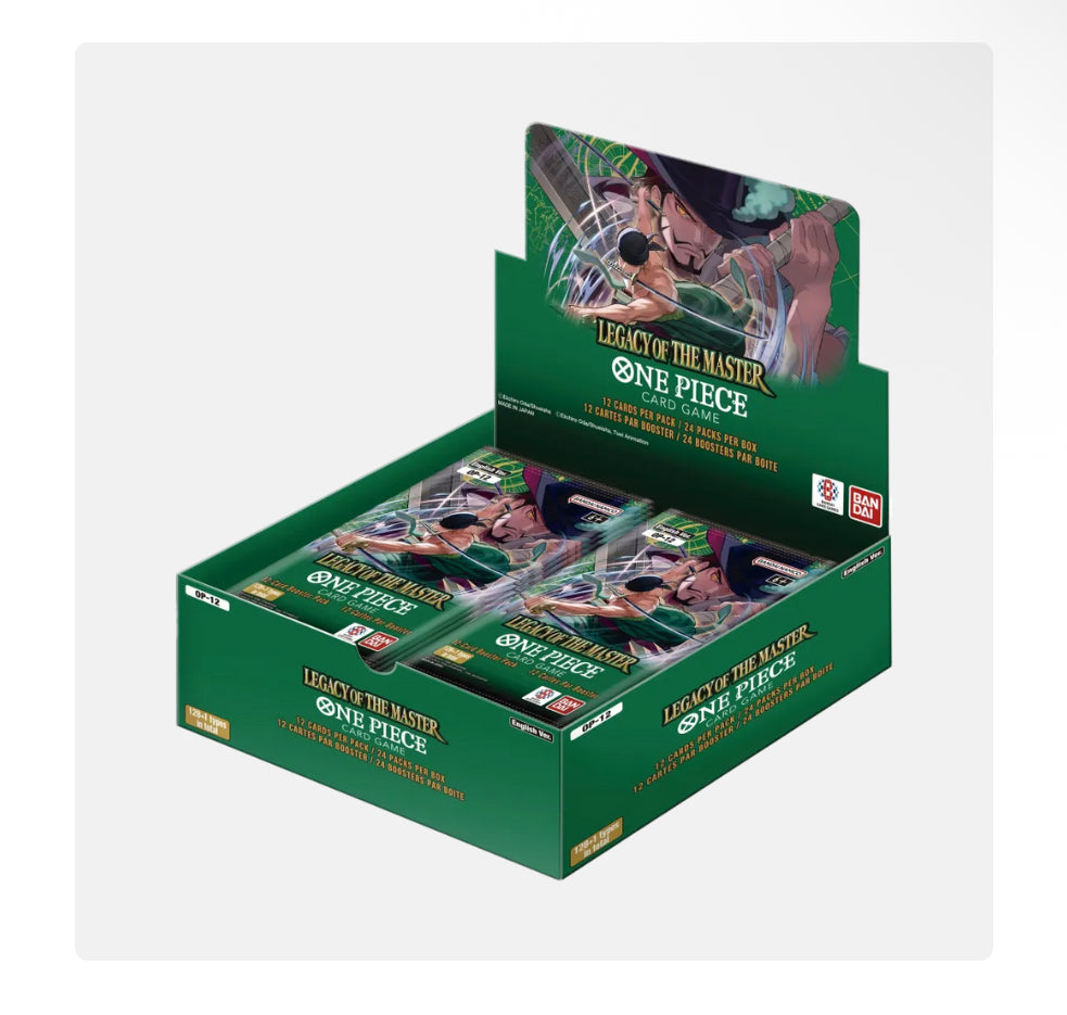 ONE PIECE CARD GAME: LEGACY OF THE MASTER - BOOSTER BOX English