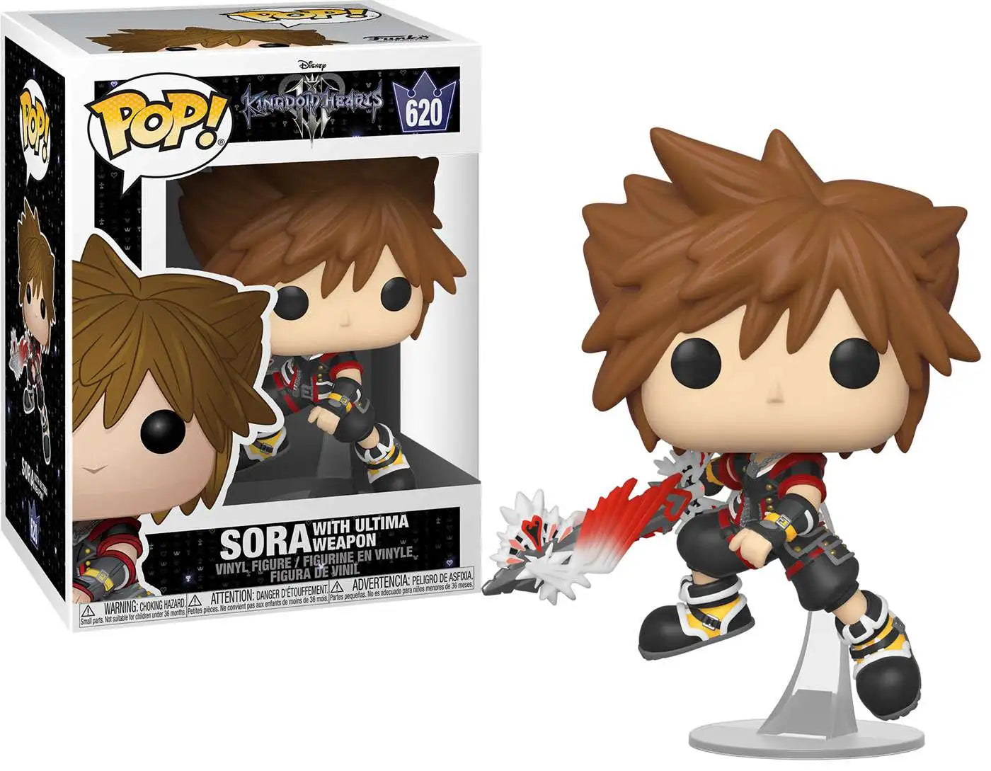Kingdom Hearts 3 Sora with Ultima Weapon Funko Pop! Vinyl Figure #620