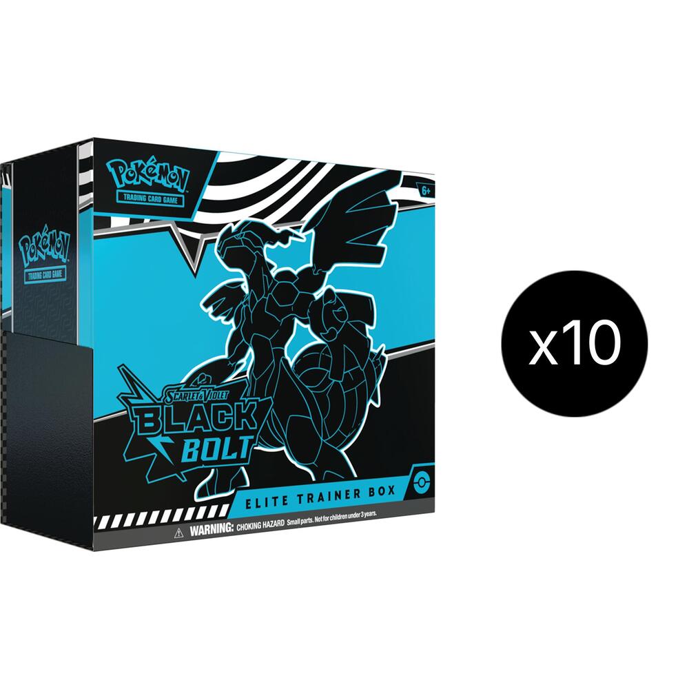 Black Bolt Elite Trainer Box Case - SV: Black Bolt (BLK)